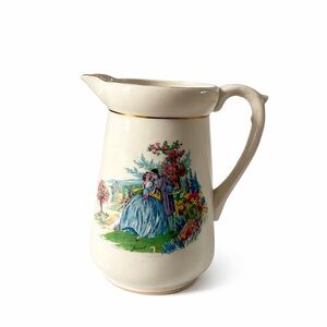 Vintage Falcon Ware Signed Mini Creamer Pitcher 1930